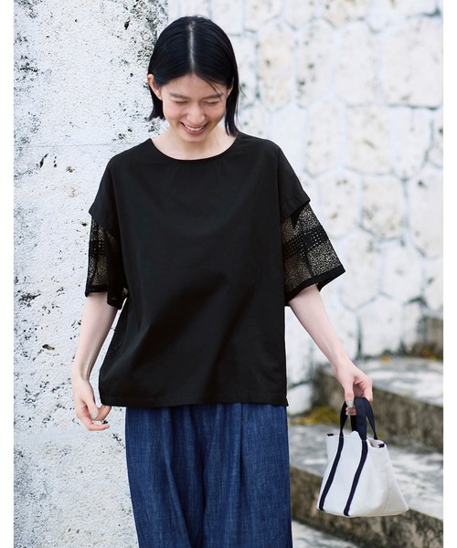 Sunny clouds(サニークラウズ)の「サニークラウズ ちっちゃなトートバッグ(トートバッグ・レディース・キナリ・ONE SIZE)」の7枚目の写真