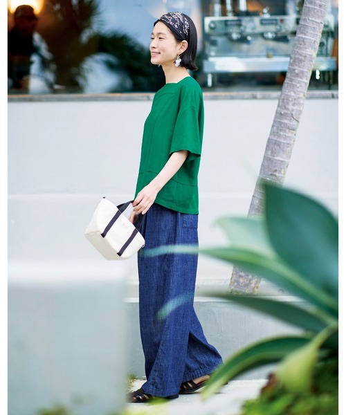 Sunny clouds(サニークラウズ)の「サニークラウズ ちっちゃなトートバッグ(トートバッグ・レディース・キナリ・ONE SIZE)」の9枚目の写真