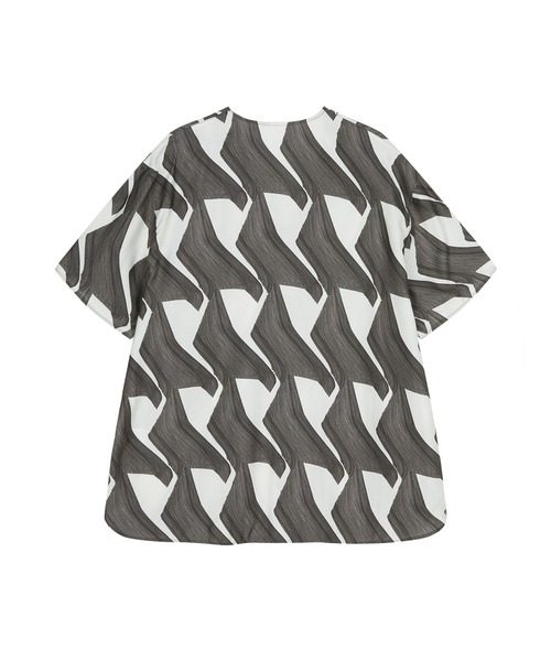 ブラウス シャツ Soft Geometry Shirt / ソフトジオメトリーシャツ レディース セール】Soft Geometry Shirt / ソフトジオメトリーシャツ