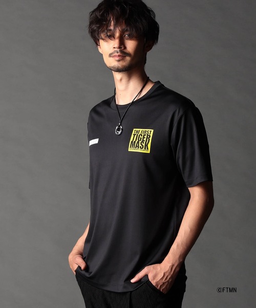 NICOLE CLUB FOR MEN（ニコルクラブフォーメン）の「≪タイガーマスク≫≪武藤敬司≫プロレスコラボTシャツ（Tシャツ/カットソー・メンズ・ブラック系/ホワイト系1/ホワイト系2/ネイビー系・MEDIUM/LARGE/X-LARGE）」の11枚目の写真
