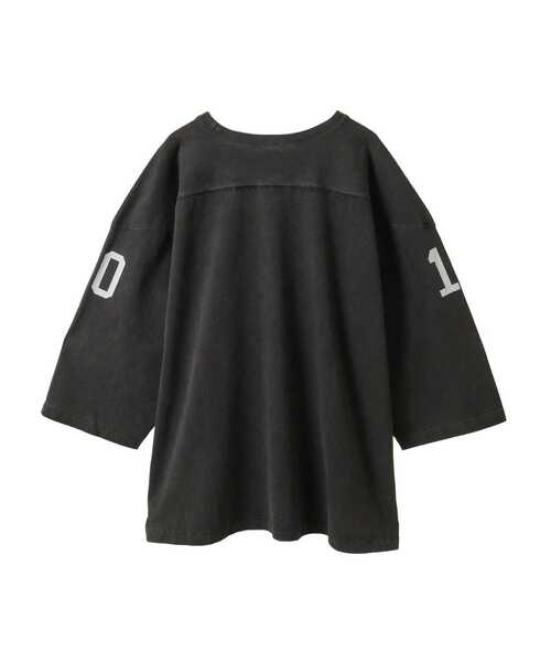 CONVERSE TOKYO(コンバーストウキョウ)の「【FILL THE BILL】NUMBER FOOTBALL TEE(Tシャツ/カットソー・レディース・ホワイト/ブラック・SMALL/MEDIUM)」の4枚目の写真