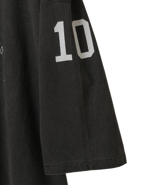 CONVERSE TOKYO(コンバーストウキョウ)の「【FILL THE BILL】NUMBER FOOTBALL TEE(Tシャツ/カットソー・レディース・ホワイト/ブラック・SMALL/MEDIUM)」の6枚目の写真