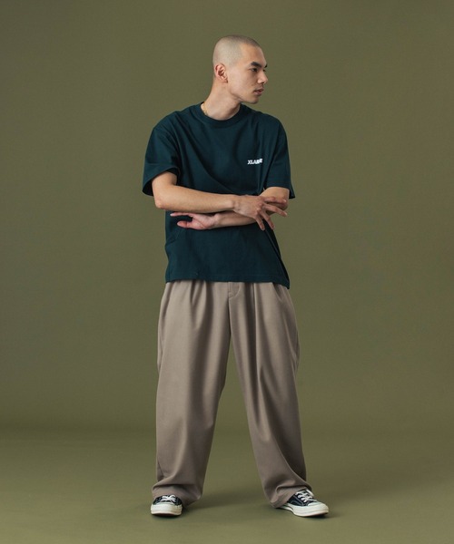 XLARGE（エクストララージ）の「WIDE TUCK PANTS（その他パンツ・メンズ・ベージュ/ブラック・32inch/30inch/36inch/34inch）」の13枚目の写真