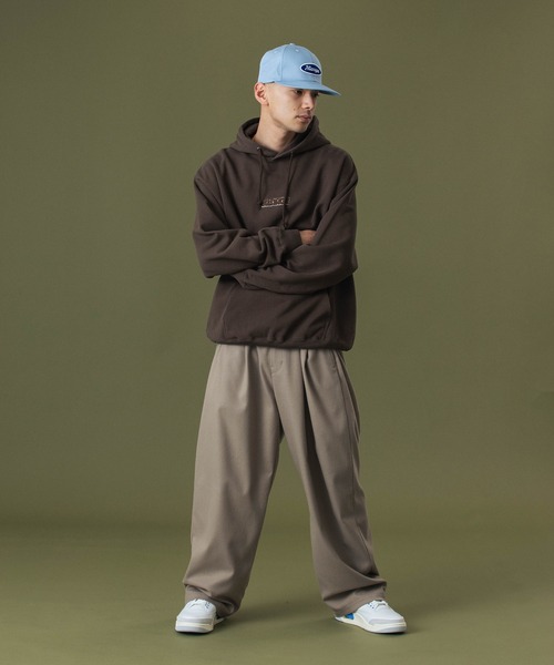 XLARGE（エクストララージ）の「WIDE TUCK PANTS（その他パンツ・メンズ・ベージュ/ブラック・32inch/30inch/36inch/34inch）」の15枚目の写真