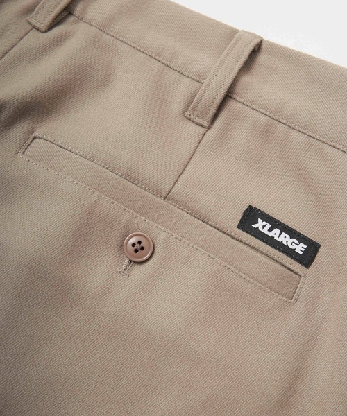 XLARGE（エクストララージ）の「WIDE TUCK PANTS（その他パンツ・メンズ・ベージュ/ブラック・32inch/30inch/36inch/34inch）」の4枚目の写真