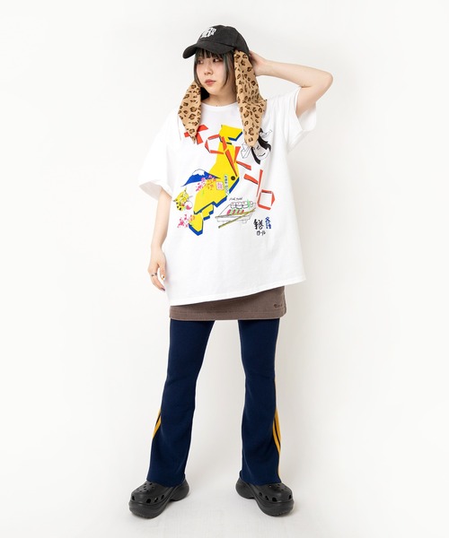 RNA(アールエヌエー)の「R4371 ラインリブフレアレギンス(その他パンツ・レディース・ネイビー/ブラウン/ベージュ/杢グレー・MEDIUM)」の9枚目の写真