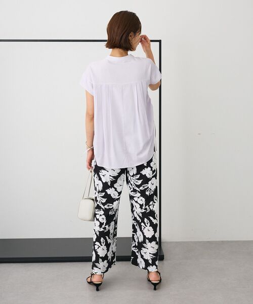 CRAFT STANDARD BOUTIQUE（クラフトスタンダードブティック）の「レーヨン総柄ワイドパンツ（その他パンツ・レディース・その他13/ストライプ/その他14・M/L）」の22枚目の写真