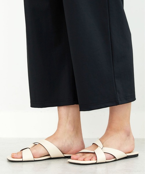 ヒンヤリ爽快！イージーワイドパンツ（その他パンツ）｜BELLUNA PLUS