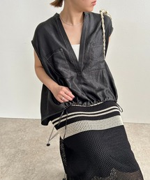 LHELBIE | スキッパードロストシャツ(シャツ/ブラウス)