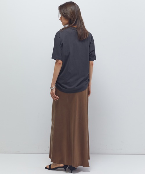 1er Arrondissement（プルミエアロンディスモン）の「【新色追加2】キュプラフィブリルマーメイドスカート（スカート・レディース・ベージュ系その他/ブラウン系その他4/ブラウン系その他5・36/38）」の7枚目の写真