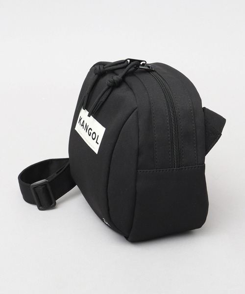 KANGOL(カンゴール)の「ラウンドシルエット ミニ ショルダーバッグ(ショルダーバッグ・メンズ・ブラック・FREE)」の11枚目の写真