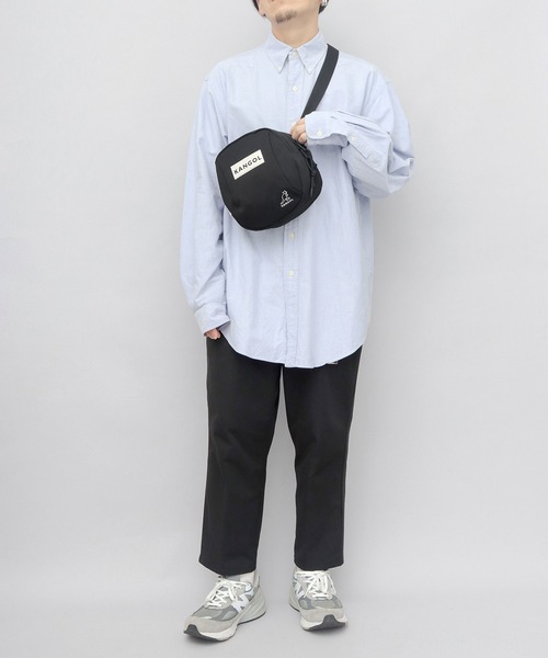 KANGOL(カンゴール)の「ラウンドシルエット ミニ ショルダーバッグ(ショルダーバッグ・メンズ・ブラック・FREE)」の14枚目の写真