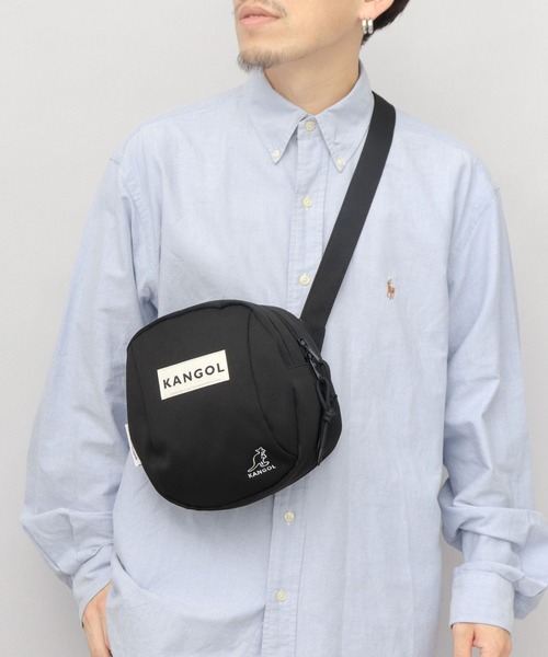 KANGOL(カンゴール)の「ラウンドシルエット ミニ ショルダーバッグ(ショルダーバッグ・メンズ・ブラック・FREE)」の17枚目の写真