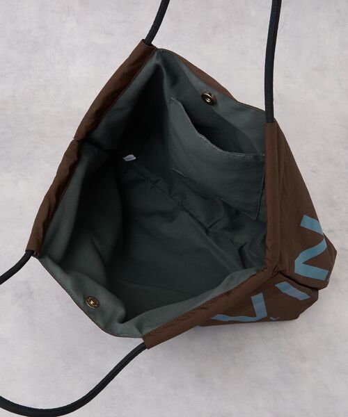 LANVIN en Bleu（ランバンオンブルー）の「ロゴドロストトートバッグ（トートバッグ・レディース・ブラウン/ブラック/グレー/オフホワイト・FREE）」の20枚目の写真