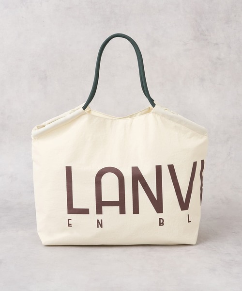 ロゴドロストトートバッグ（トートバッグ）｜LANVIN en Bleu（ランバン