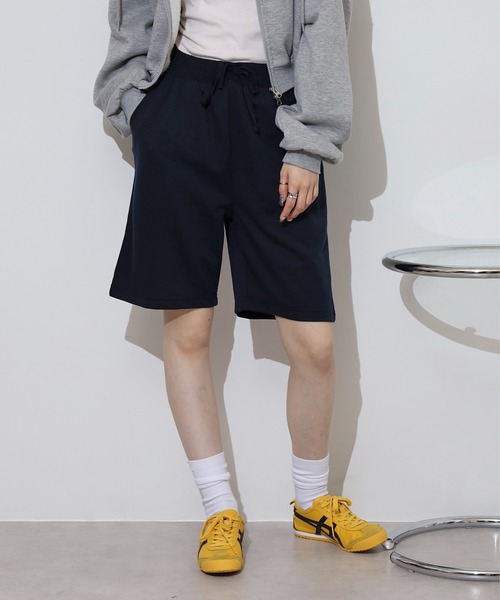 ACE(エース)の「無地 ミニ裏毛 ハーフパンツ(その他パンツ・メンズ・ネイビー/ブラック/杢グレー/チャコール/カーキ・L/M/LL/3L/4L/5L)」の14枚目の写真