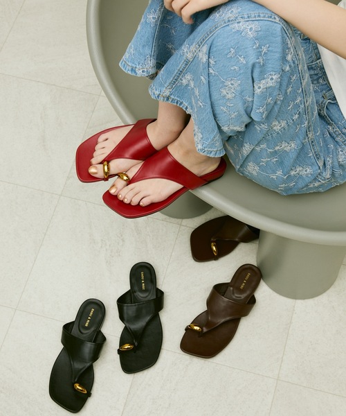 サンダル・ミュール Orb Thong Sandal Oh my Sandals オー マイ サンダルズ - レディース サンダル
