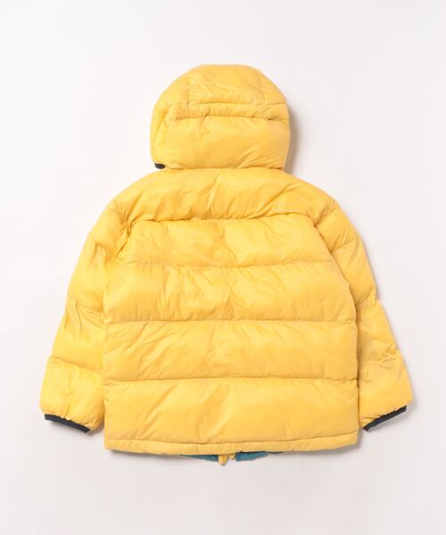 DENIM DUNGAREE（デニムダンガリー）の「ReCONHny Taffeta Parka（ダウンジャケット/コート・キッズ・イエロー・125/115）」の3枚目の写真