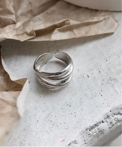PHILIPPE AUDIBERT】Alicia twisted ring pm, ツイストリング
