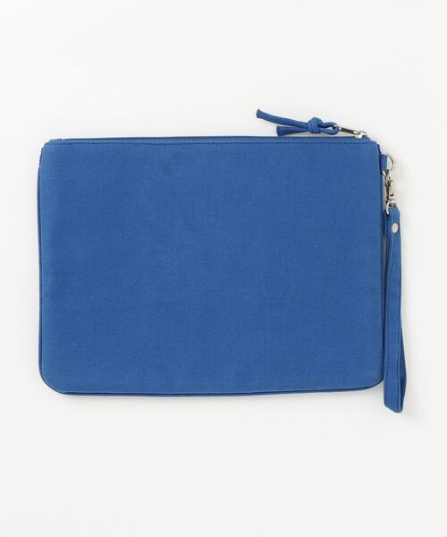 MAISON mou（メゾンムー）の「【Swaraj/スワラージ】オルテガ柄 ビーズバッグ（手刺繍ビーズ）（クラッチバッグ・レディース・ブルー・FREE）」の2枚目の写真