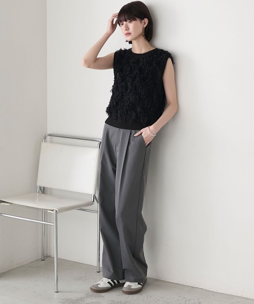 forksy.】フリンジニットベスト forksy.│MONO-MART [モノマート] 公式