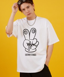 【SIDEWAY STANCE】オリジナル グラフィック プリント 半袖Tシャツ