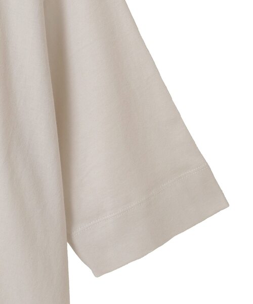 MELROSE claire(メルローズ クレール)の「【接触冷感加工ウエストタックデザインカットプル】(Tシャツ/カットソー・レディース・ライトグレー/ダークネイビー/イエロー・FREE)」の21枚目の写真