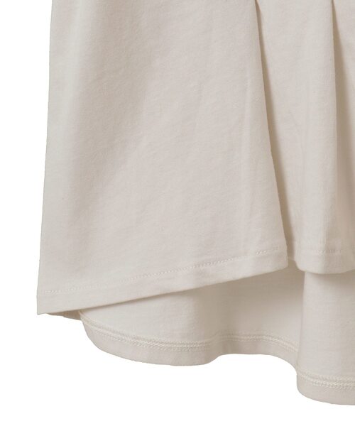 MELROSE claire(メルローズ クレール)の「【接触冷感加工ウエストタックデザインカットプル】(Tシャツ/カットソー・レディース・ライトグレー/ダークネイビー/イエロー・FREE)」の22枚目の写真