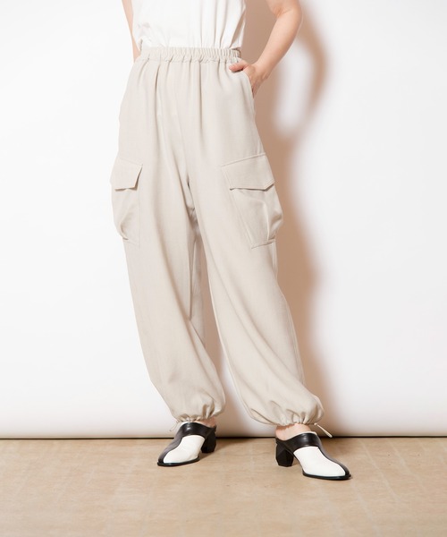 osmosis / ドロストヘムカーゴパンツ ドロストヘムカーゴパンツ（その他パンツ）｜OSMOSIS