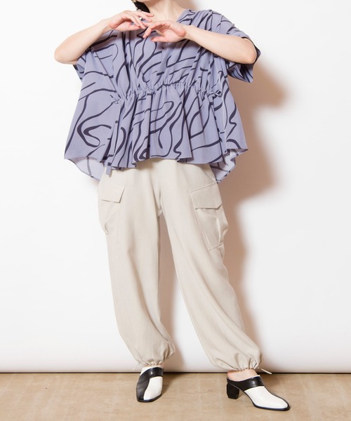 osmosis / ドロストヘムカーゴパンツ ドロストヘムカーゴパンツ（その他パンツ）｜OSMOSIS