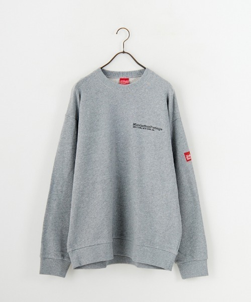 Manhattan Portage（マンハッタンポーテージ）の「[MANHATTAN PORTAGE/マンハッタンポーテージ] 別注 バック切替デザイン クルーネックスウェット（スウェット・レディース・ネイビー/ブラック/グレー・XL/L/M/S）」の15枚目の写真
