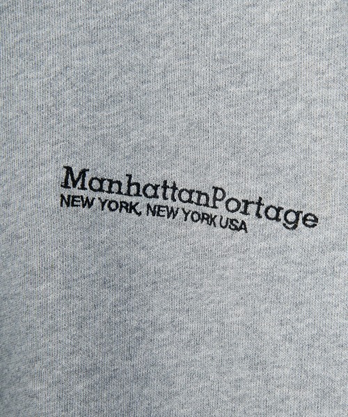 Manhattan Portage（マンハッタンポーテージ）の「[MANHATTAN PORTAGE/マンハッタンポーテージ] 別注 バック切替デザイン クルーネックスウェット（スウェット・レディース・ネイビー/ブラック/グレー・XL/L/M/S）」の19枚目の写真