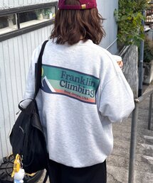 Franklin Climbing | 【Franklin Climbing】【ES】裏毛バックロゴプリントスウェット(Tシャツ/カットソー)