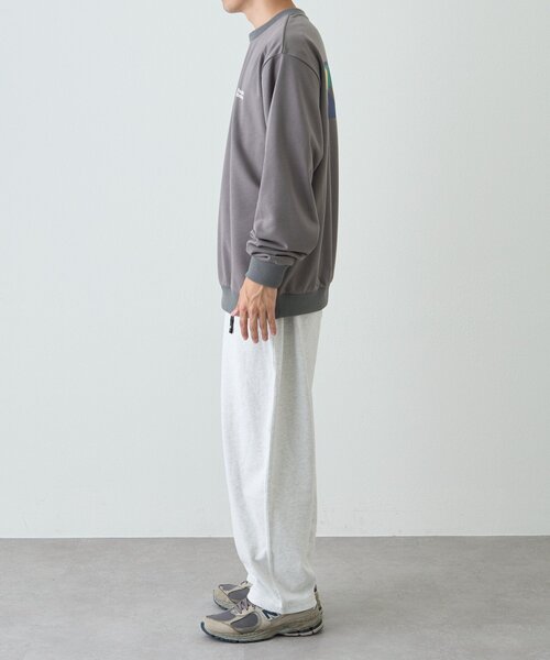 Franklin Climbing（フランクリンクライミング）の「【Franklin Climbing】【ES】裏毛バックロゴプリントスウェット（Tシャツ/カットソー・レディース・ライトグレー/ピンク/ダークグレー・MEDIUM/LARGE/SMALL）」の11枚目の写真