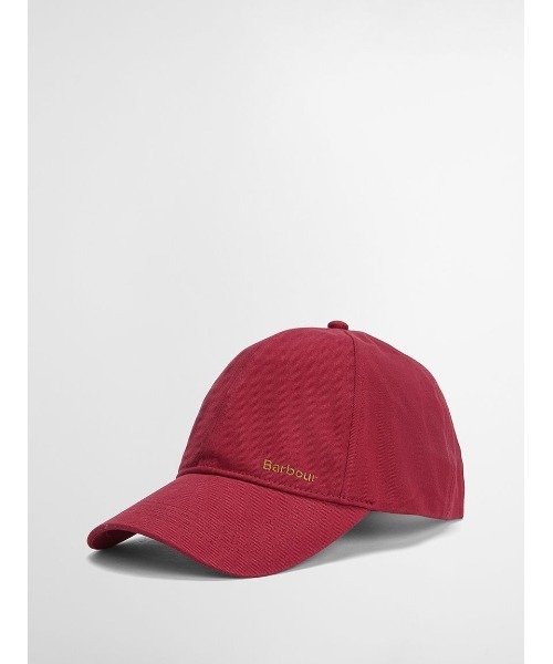 Barbour(バブアー)の「Milburn サイド 刺繍 ロゴ キャップ(キャップ・メンズ・レッド/ベージュ/ネイビー/ブラック/グリーン・FREE)」の1枚目の写真