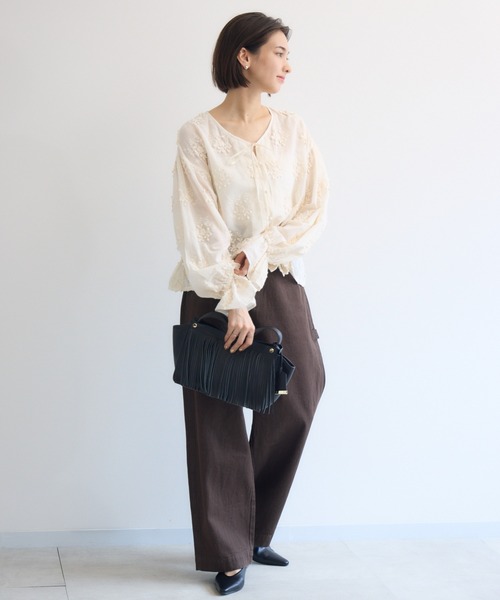 KATHARINE ROSS（キャサリンロス）の「【KATHARINE ROSS】ペインターデニムパンツ（デニムパンツ・レディース・ブラック/ブラウン/ネイビー・MEDIUM）」の4枚目の写真