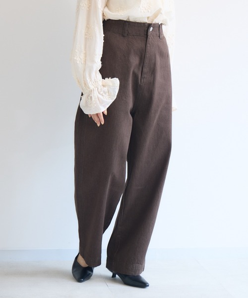 KATHARINE ROSS（キャサリンロス）の「【KATHARINE ROSS】ペインターデニムパンツ（デニムパンツ・レディース・ブラック/ブラウン/ネイビー・MEDIUM）」の7枚目の写真