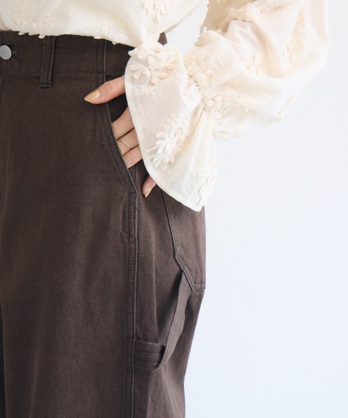 KATHARINE ROSS（キャサリンロス）の「【KATHARINE ROSS】ペインターデニムパンツ（デニムパンツ・レディース・ブラック/ブラウン/ネイビー・MEDIUM）」の16枚目の写真