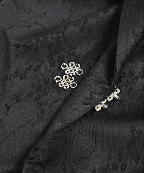 neos(ネオス)の「【neos】ルーズシルエット デザイン ボタン ロングスリーブ チャイナ シャツ(シャツ/ブラウス・メンズ・ブラック/ホワイト・MEDIUM/LARGE/X-LARGE)」の22枚目の写真