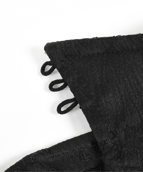 neos(ネオス)の「【neos】ルーズシルエット デザイン ボタン ロングスリーブ チャイナ シャツ(シャツ/ブラウス・メンズ・ブラック/ホワイト・MEDIUM/LARGE/X-LARGE)」の20枚目の写真