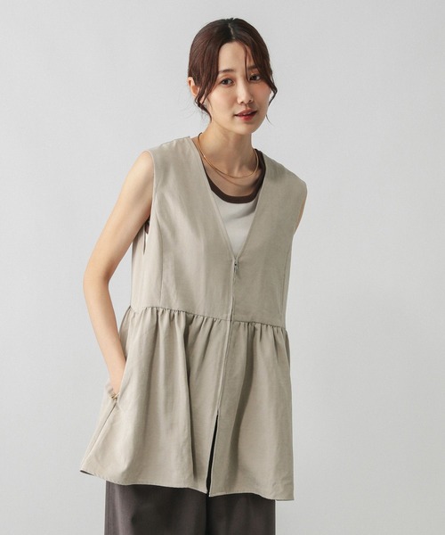 セール】ピーチサテンベスト/580832（ベスト）｜GLOBAL WORK