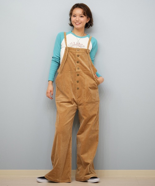 セール】BILLABONG/ビラボン オーバーオール コーデュロイサロペット