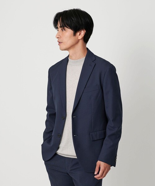 ピンヘッド ポリエステル 2B ジャケット セットアップ対応可能