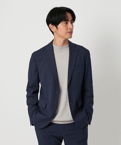 ピンヘッド ポリエステル 2B ジャケット セットアップ対応可能