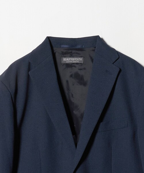 BEAUTY&YOUTH UNITED ARROWS（ビューティーアンドユースユナイテッドアローズ）の「ピンヘッド ポリエステル 2B ジャケット セットアップ対応可能（テーラードジャケット・メンズ・ブラック/ロイヤルブルー・L/S/XL/M）」の15枚目の写真