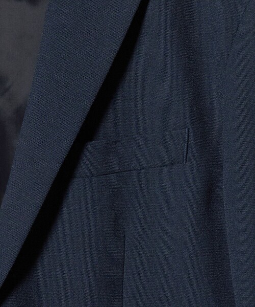 BEAUTY&YOUTH UNITED ARROWS（ビューティーアンドユースユナイテッドアローズ）の「ピンヘッド ポリエステル 2B ジャケット セットアップ対応可能（テーラードジャケット・メンズ・ブラック/ロイヤルブルー・L/S/XL/M）」の18枚目の写真