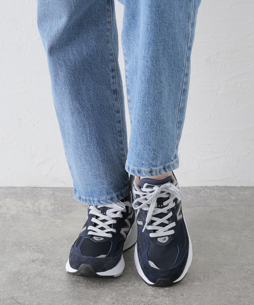 IENA(イエナ)の「NEW BALANCE/ニューバランス W990NV6(スニーカー・レディース・ネイビー・23cm/23.5cm/24cm/24.5cm/25cm)」の3枚目の写真