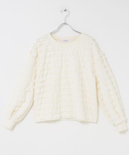 URBAN RESEARCH Sonny Label（アーバンリサーチサニーレーベル）の「フリルカットプルオーバー（Tシャツ/カットソー・レディース・ブラック/オフホワイト・FREE）」の22枚目の写真