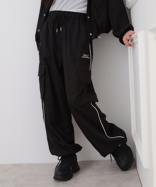 セール】ベーシックパイピングカーゴパンツ（その他パンツ）｜PINK