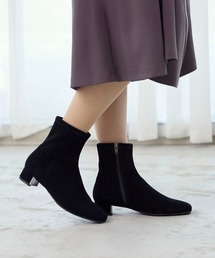 Riz raffinee（リズラフィーネ）の「ストレッチショートブーツ（ブーツ・レディース）」